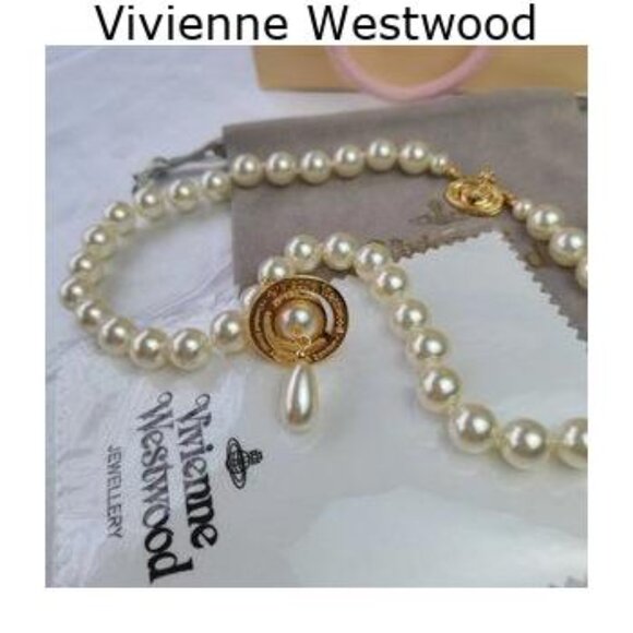 💖Vivienne Westwood Double Layer Pearl Magnetically Absorbing - Picture 2 of 5